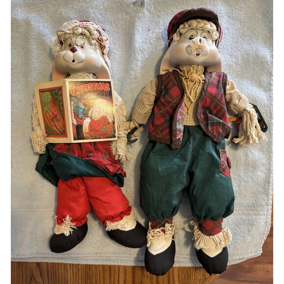 Vintage 1996 House of Lloyd Bunny Couple – Grandpa Lloyd & Grandma TL Toys MINT - Picture 2 of 16